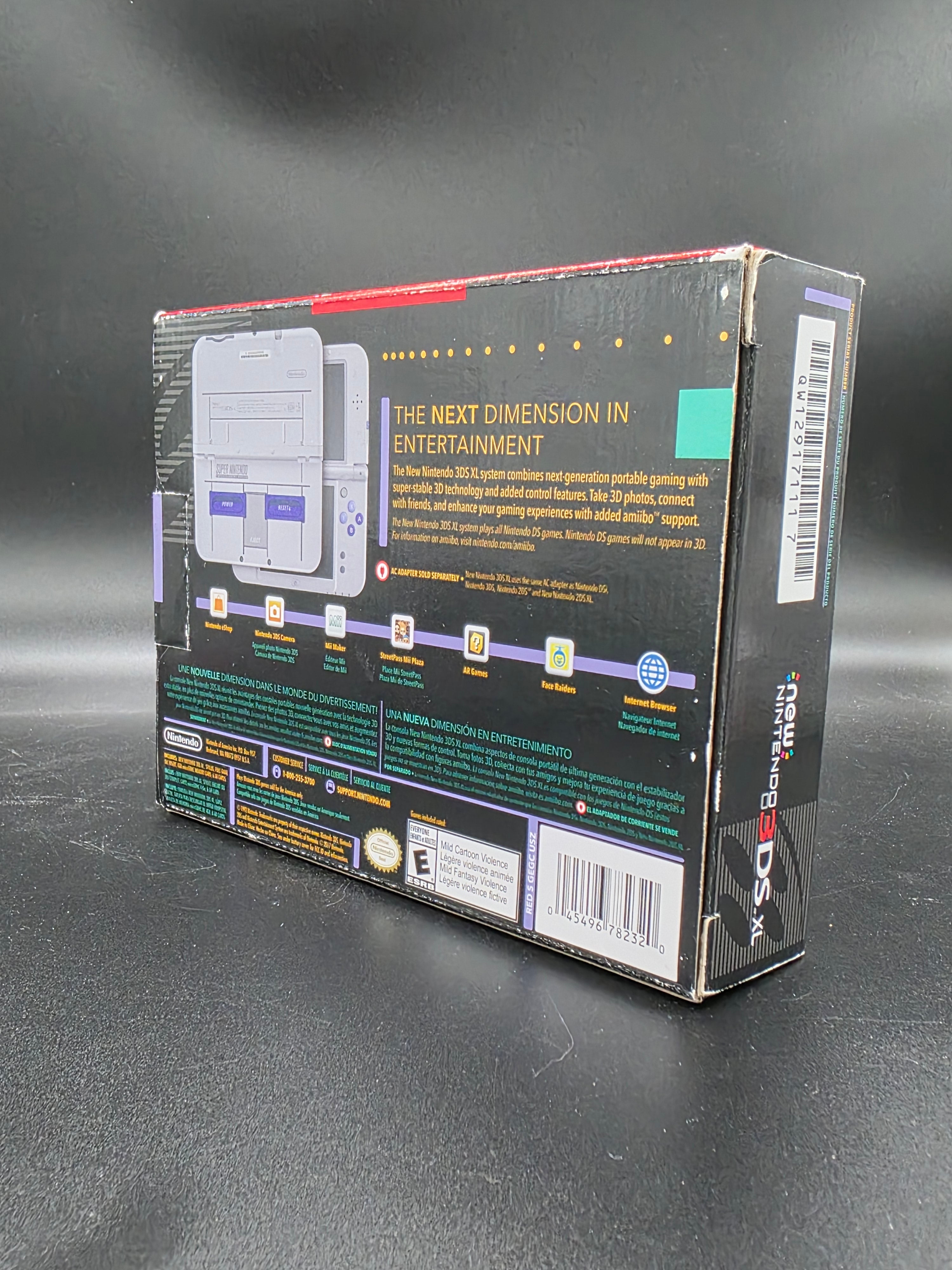 New Nintendo 3DS XL: Super NES Edition In Box
