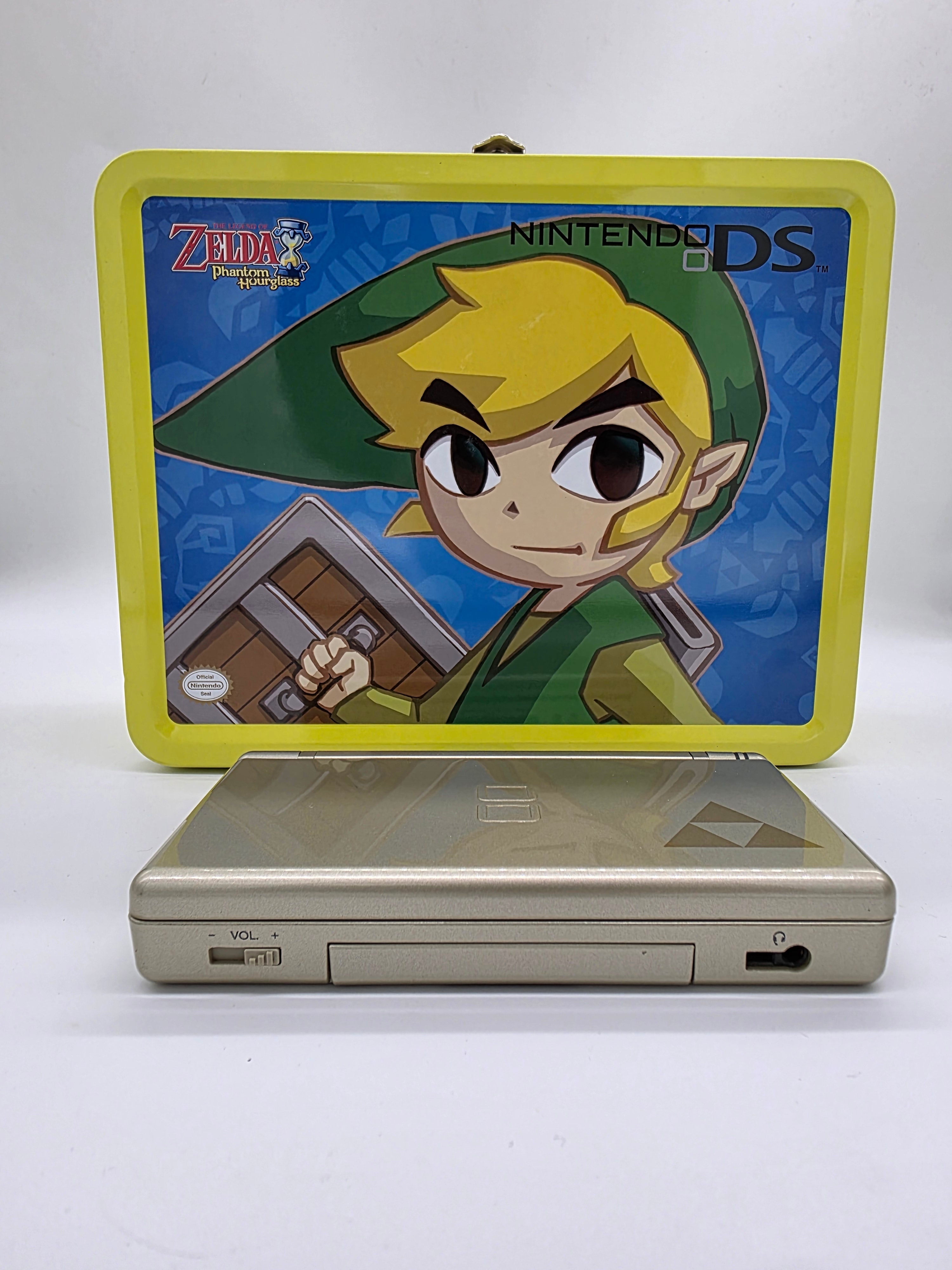 Nintendo DS Lite Zelda Handheld Console + Lunch Box