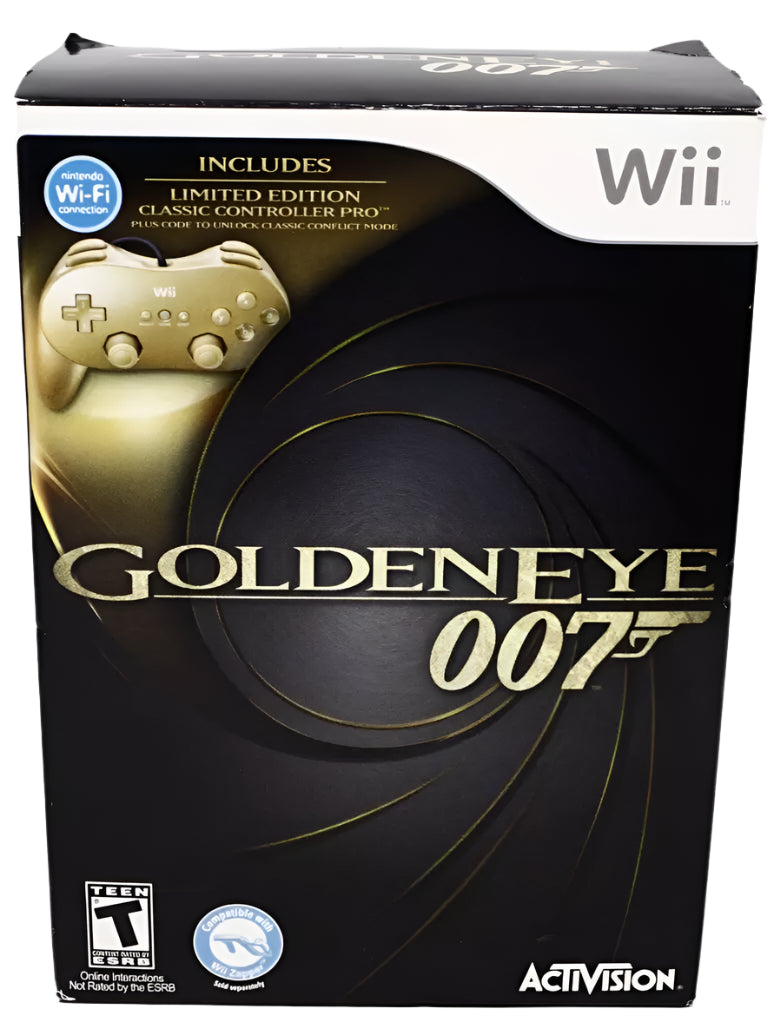 007 GoldenEye [Gold Controller Bundle] - Nintendo Wii