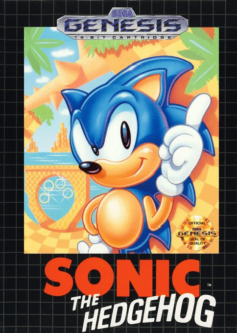 Sonic the Hedgehog Cover Art