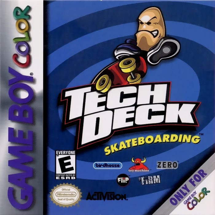 Tech Deck Skateboarding Cover Art